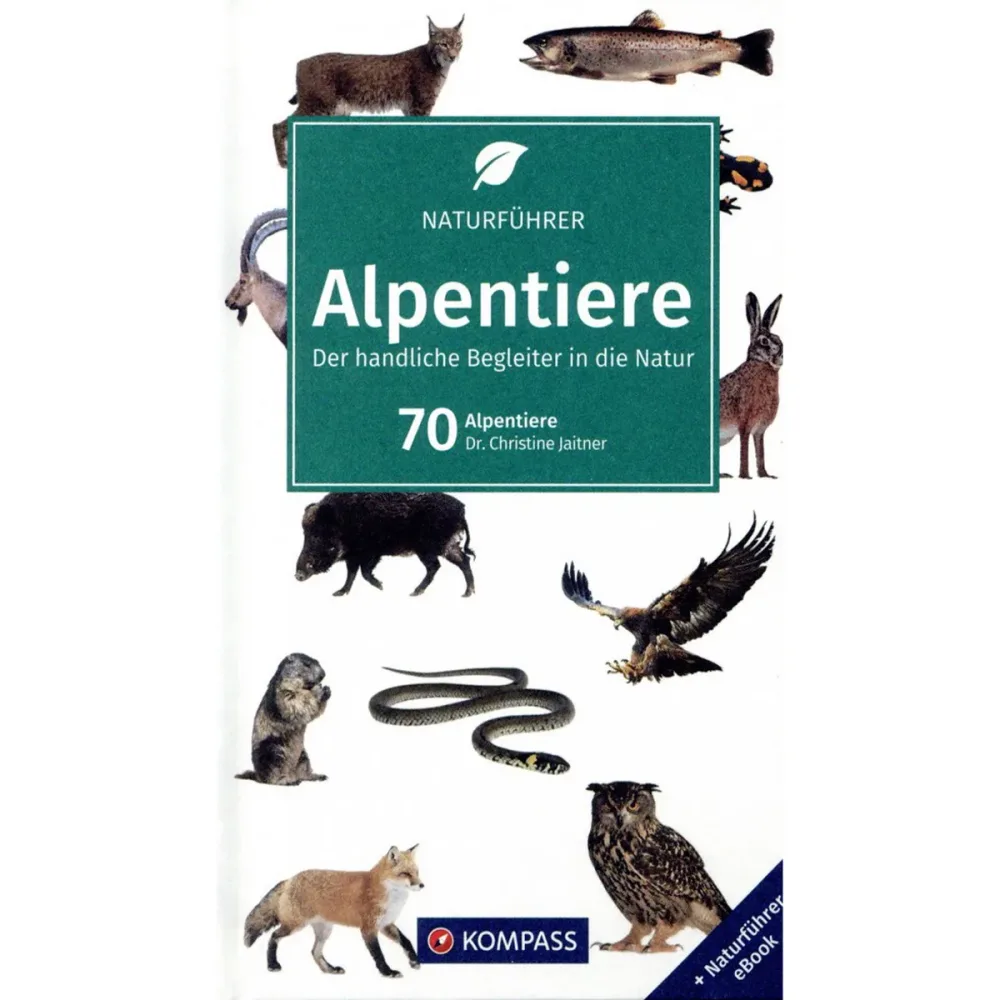 Kompass Verlag Alpentiere NF 1101 Naturführer