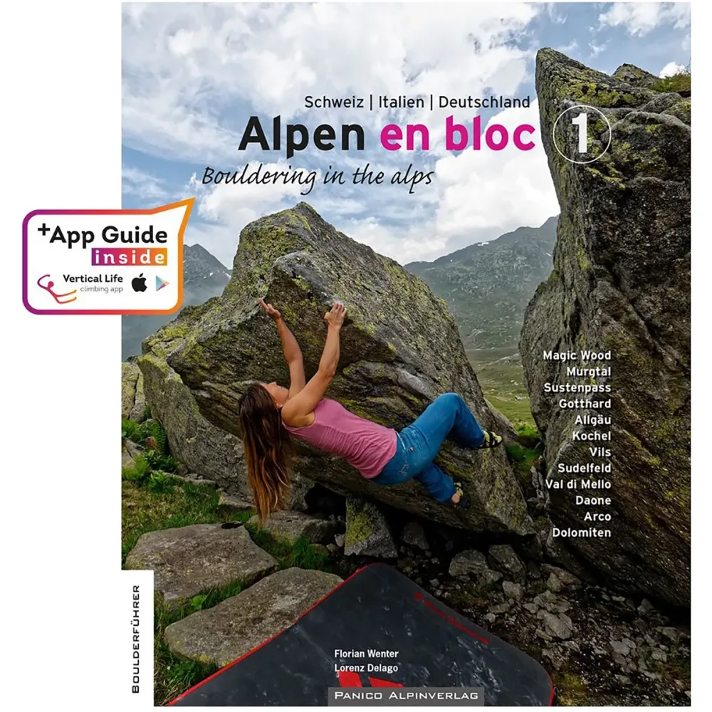 Panico Alpen en bloc Band 1 Boulderführer