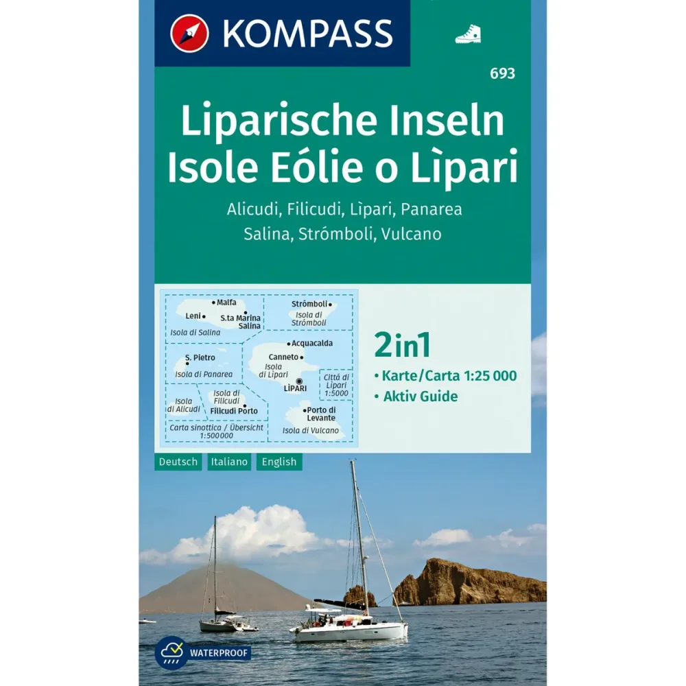 Kompass Verlag WK 693 Liparische Inseln