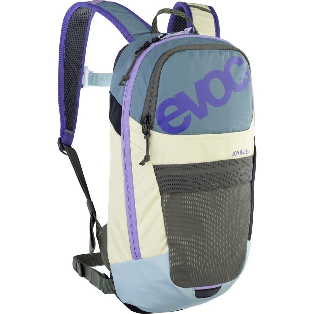 Evoc Joyride 4L Backpack Fahrradrucksack für Kinder mehrfarbig /  steel/lemonade/mint, Grösse: one size