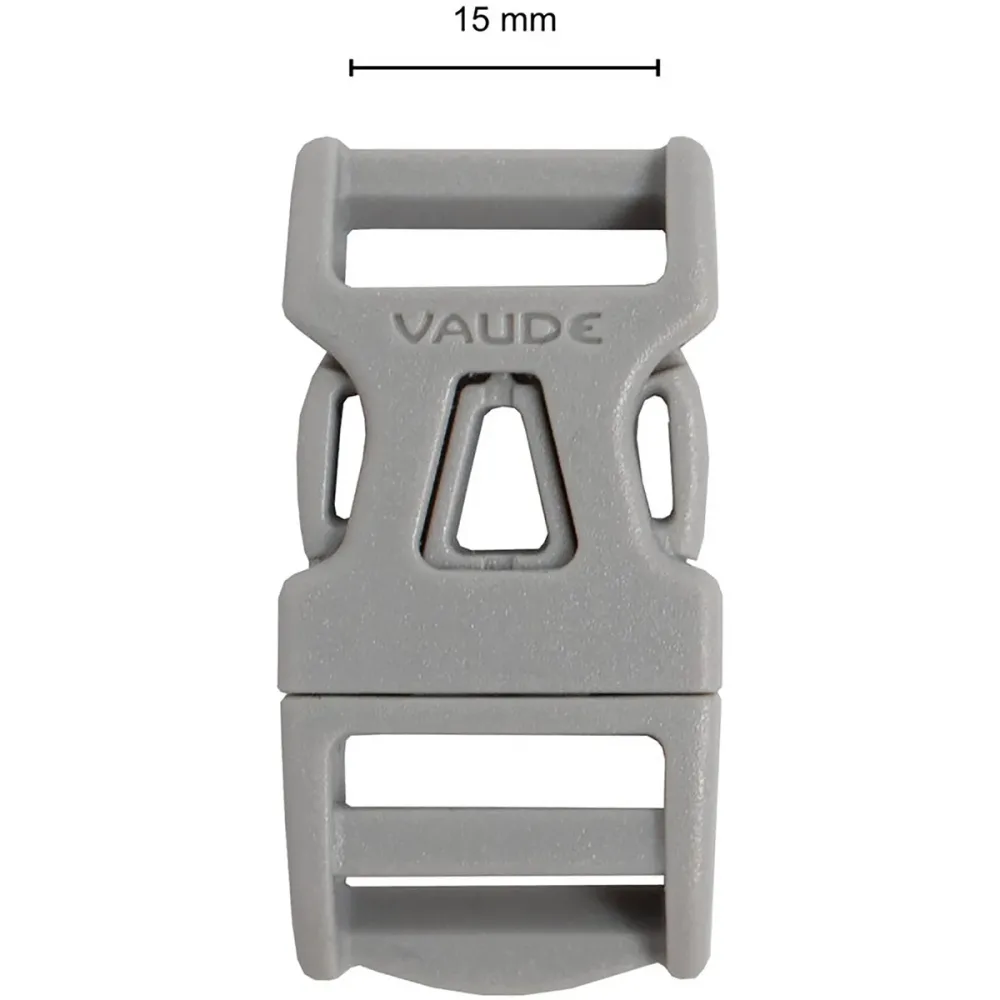 Vaude Steckschnalle 15mm Single Adjust