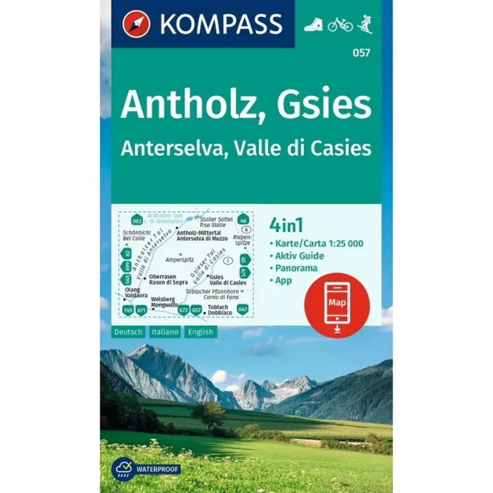 Kompass Verlag WK 057 Antholz - Gsies