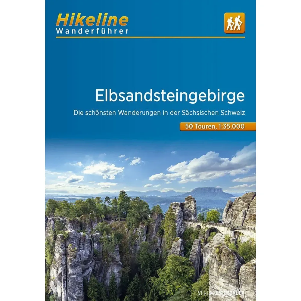 Esterbauer Elbsandsteingebirge Hikeline Wanderführer