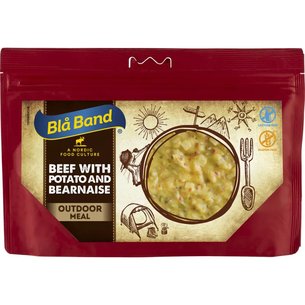 Blå Band Rindfleisch mit Kartoffeln und Béarnaise