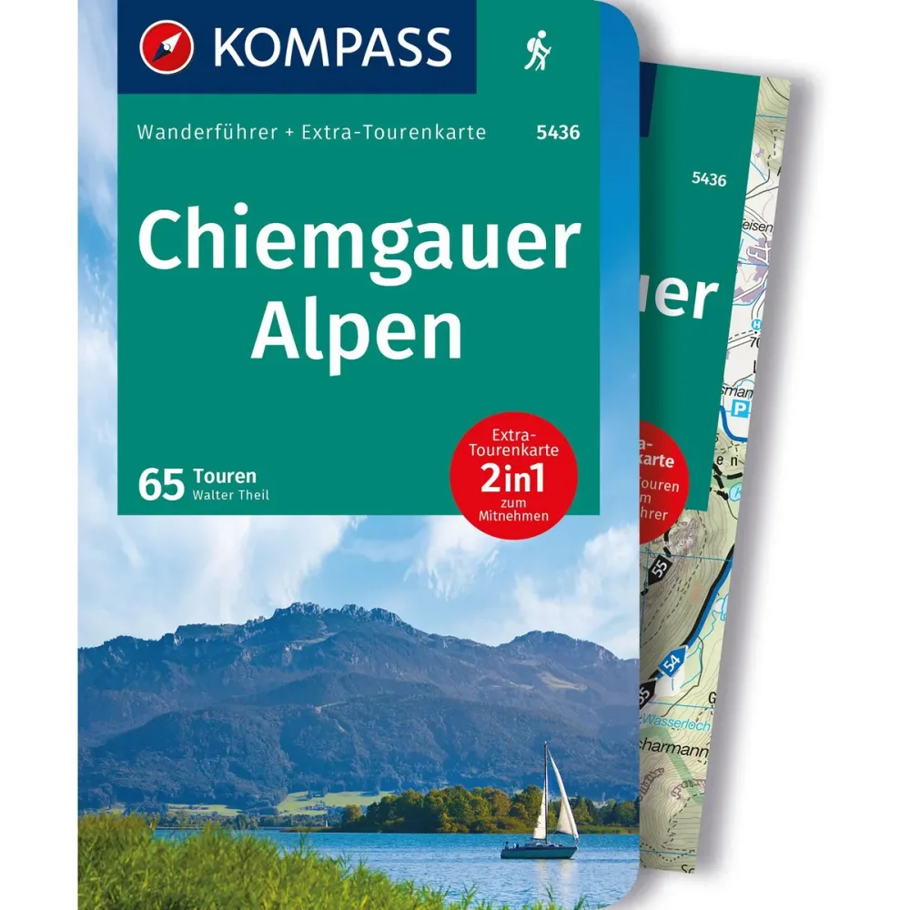 Kompass Verlag Chiemgauer Alpen 5436 Wanderführer