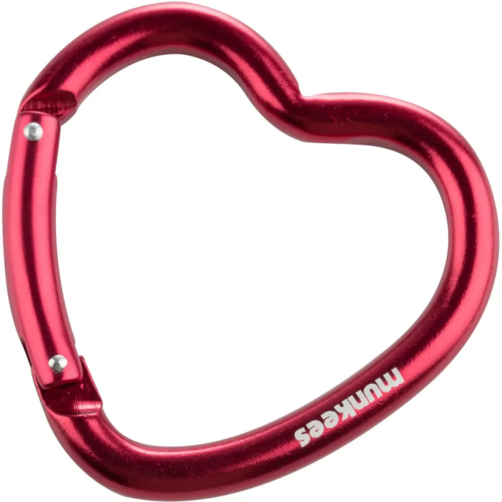 Munkees Herz Karabiner