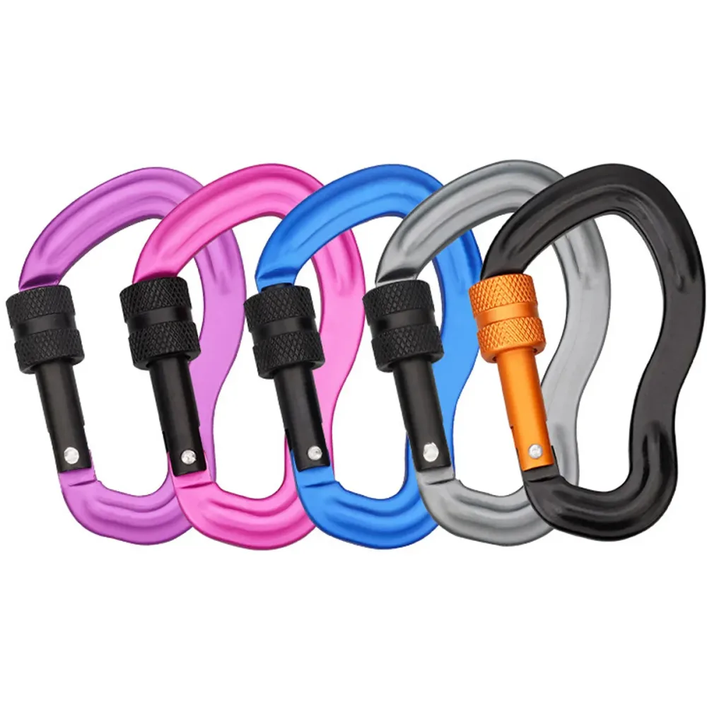 Munkees Karabiner mit Schraubverschluss 