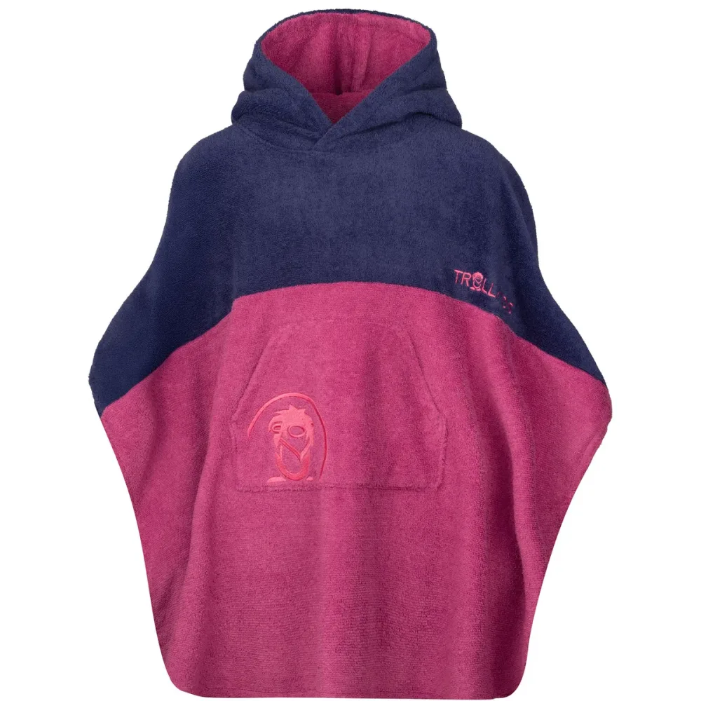 Trollkids Kinder Kvalvika Surf Poncho