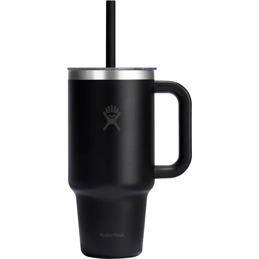 Hydro Flask 32oz Travel Tumbler Clear Lid Isolierbecher