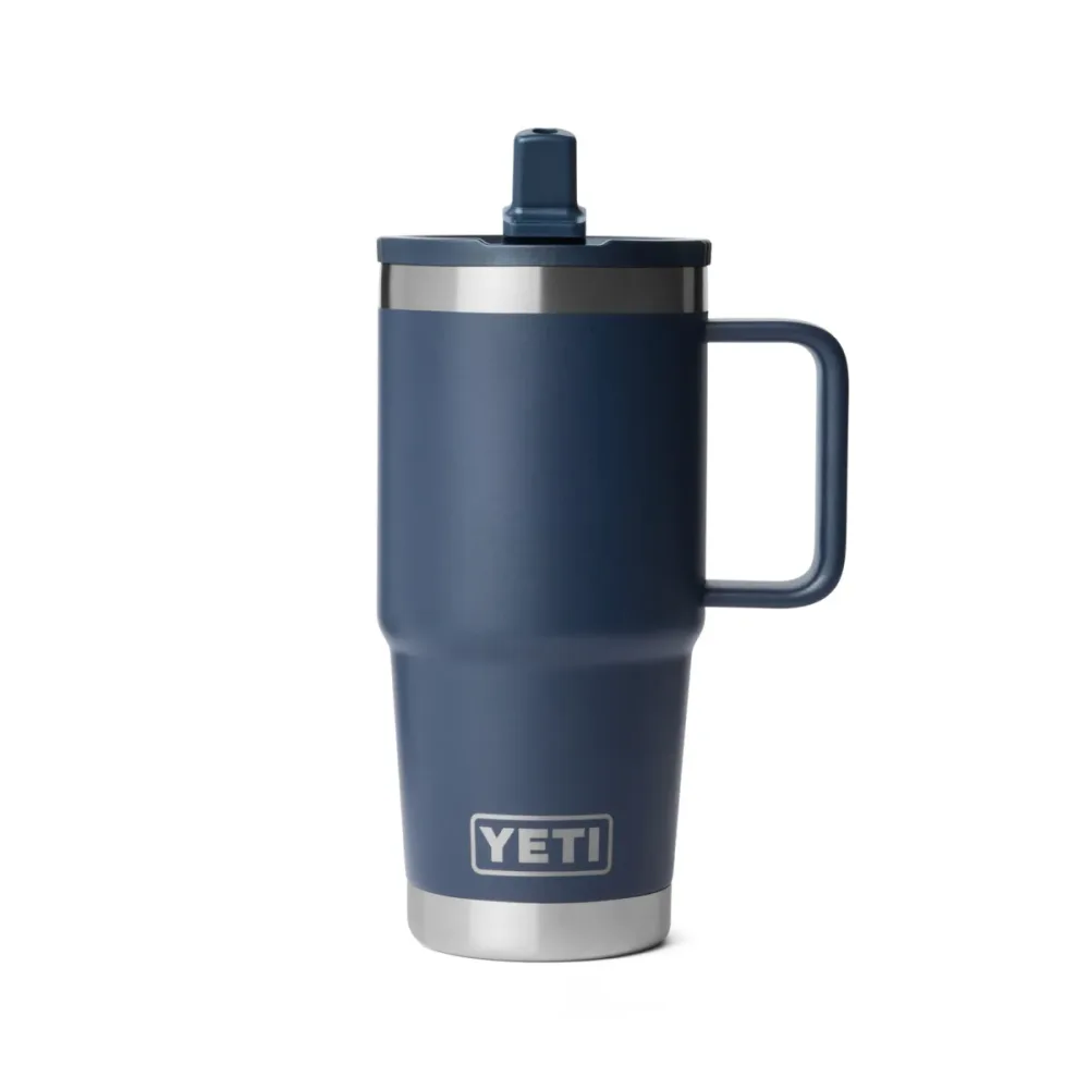Yeti Rambler 20oz Travel Straw Mug Isolierbecher