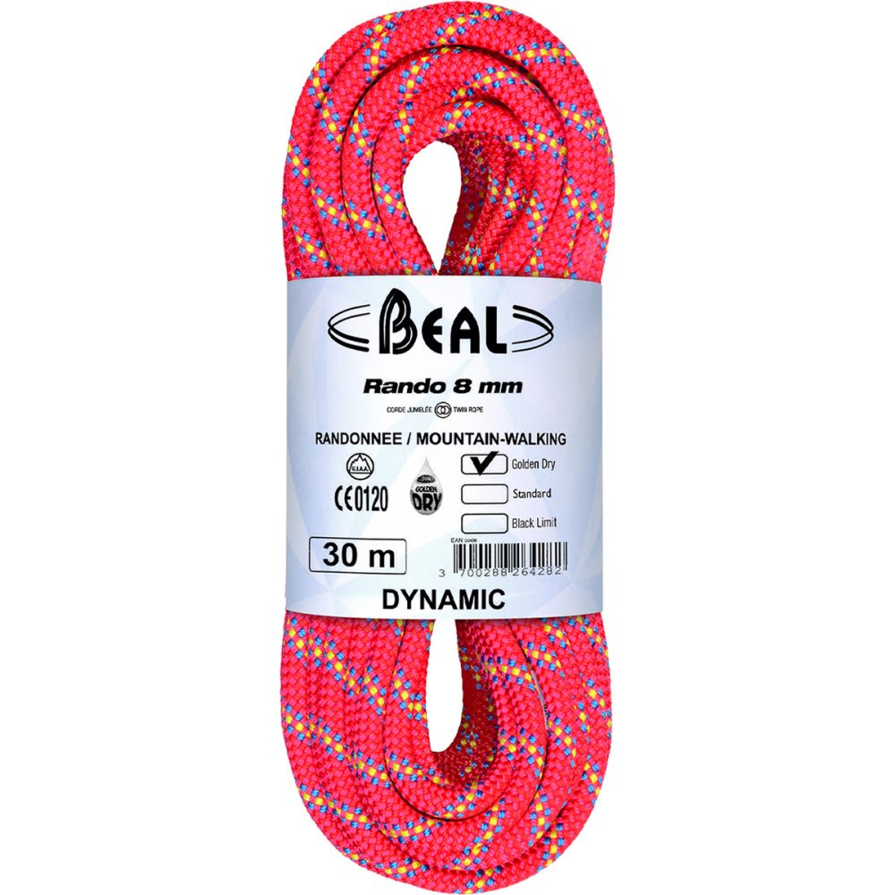 Beal Rando 8mm Golden Dry Zwillingsseil