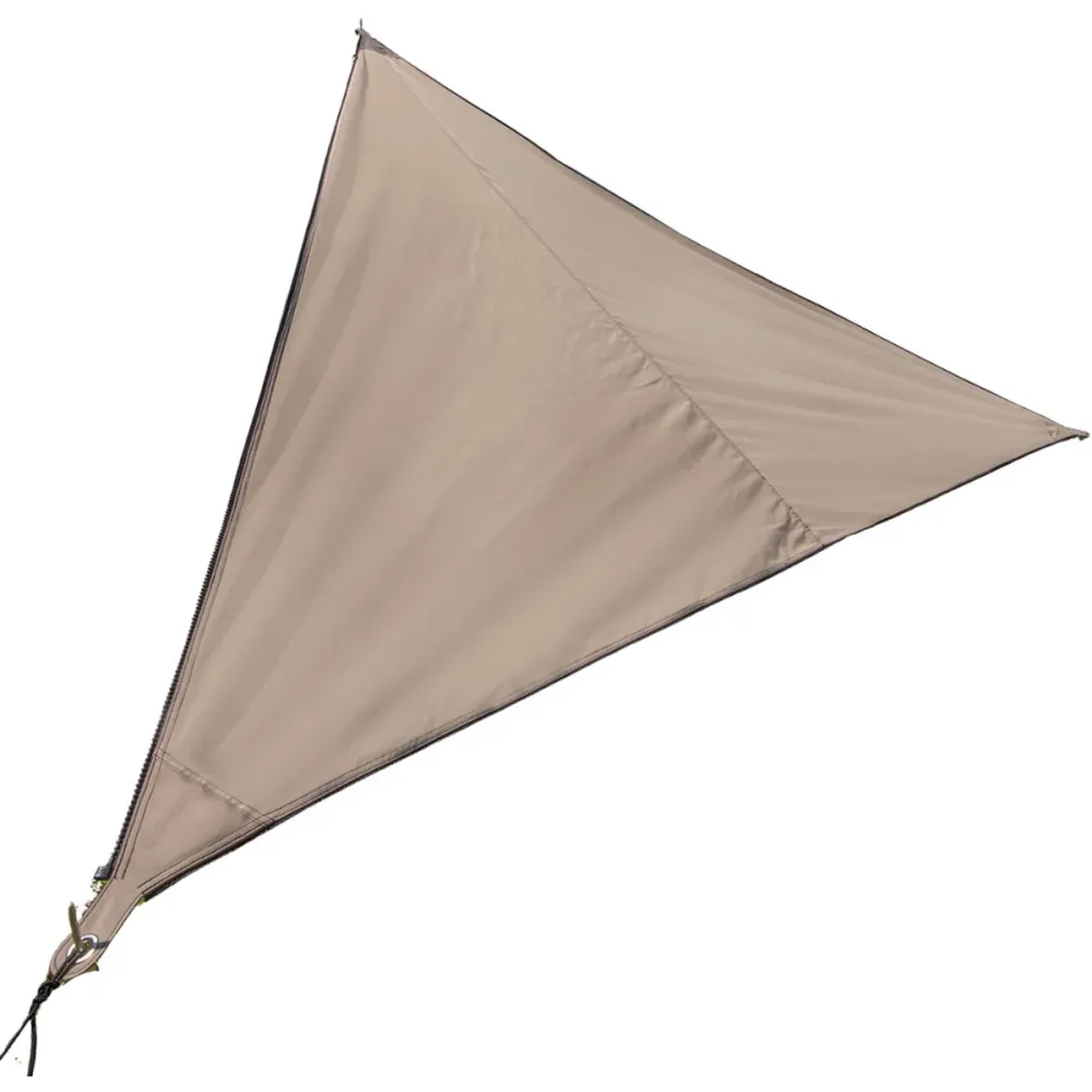 Bent TC-Zip-Canvas Single Sonnensegel