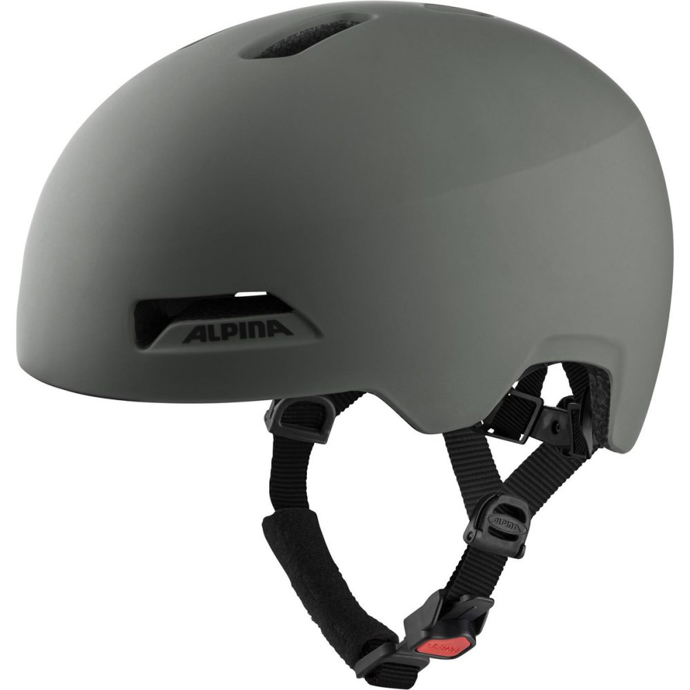 Alpina Haarlem Fahrradhelm (Größe M, Grau)