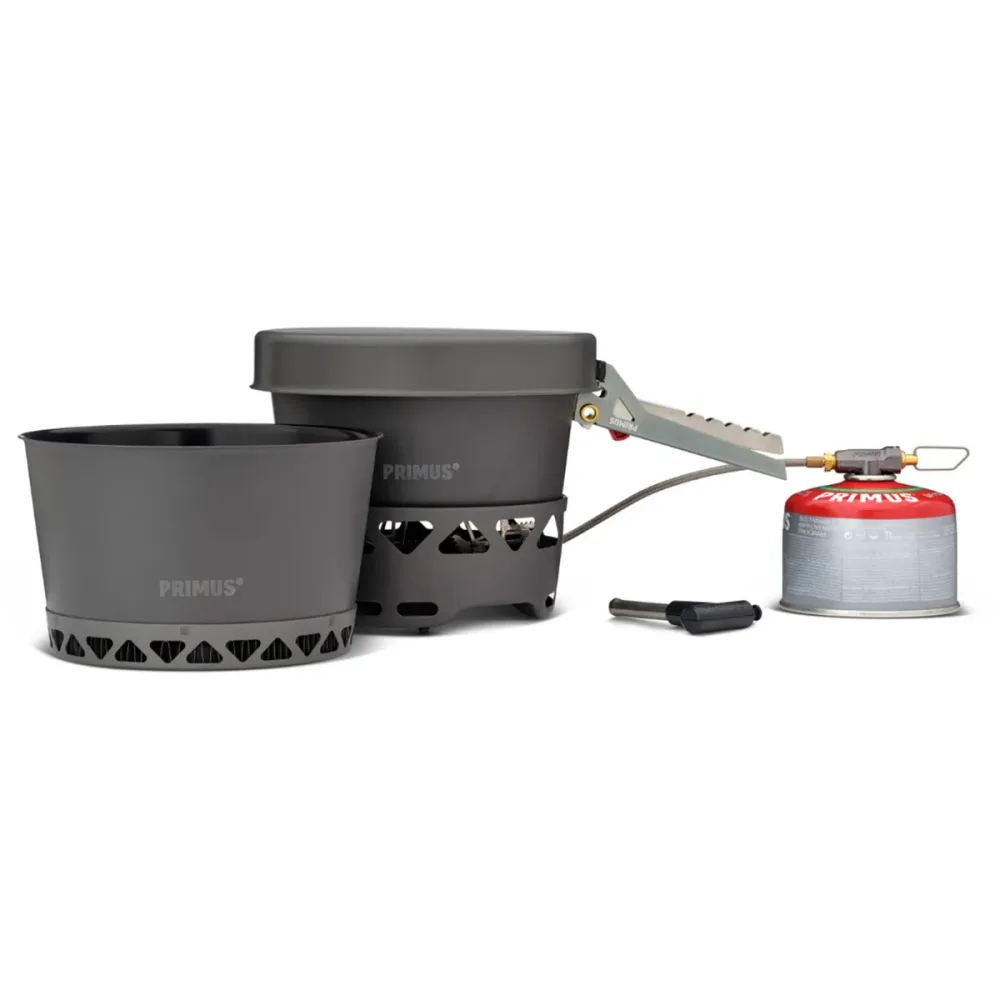 Primus Primetech 2x2.3L + Pfanne Kocher Set