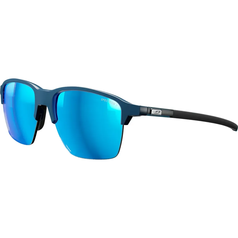 Julbo Sportbrille Crossline - blau / blau durchscheinend glänzend, rauchgrau