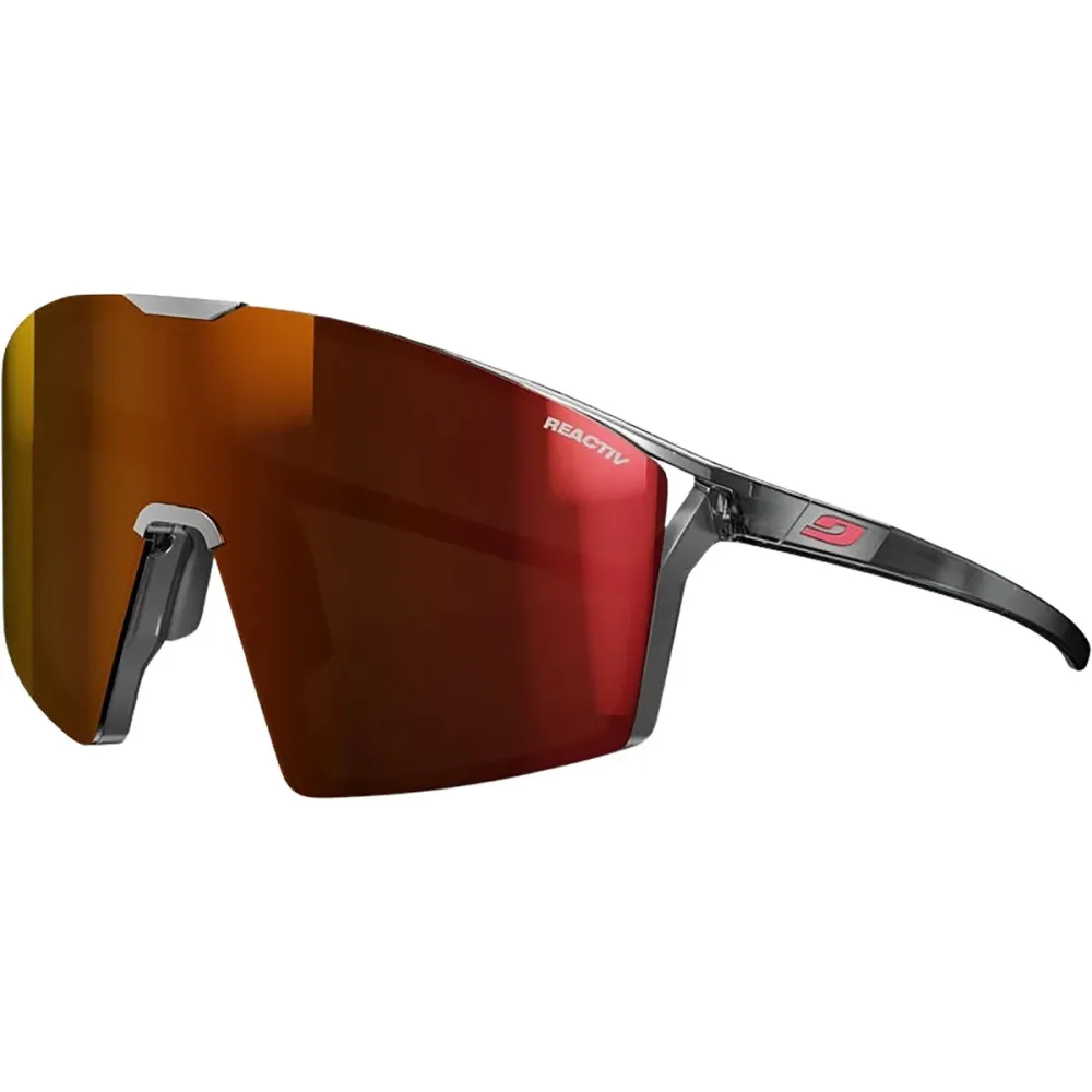Julbo - Edge J5624114 Schwarz DurchscheinendOrange - REACTIV 0-3 High Contrast, für Damen, One Size