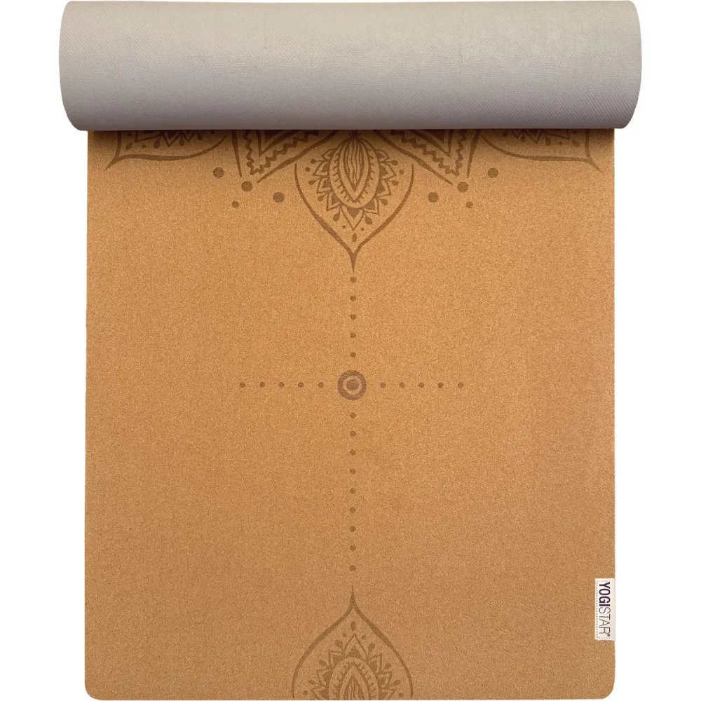 Yogistar Cork Nature Art Collection Yogamatte