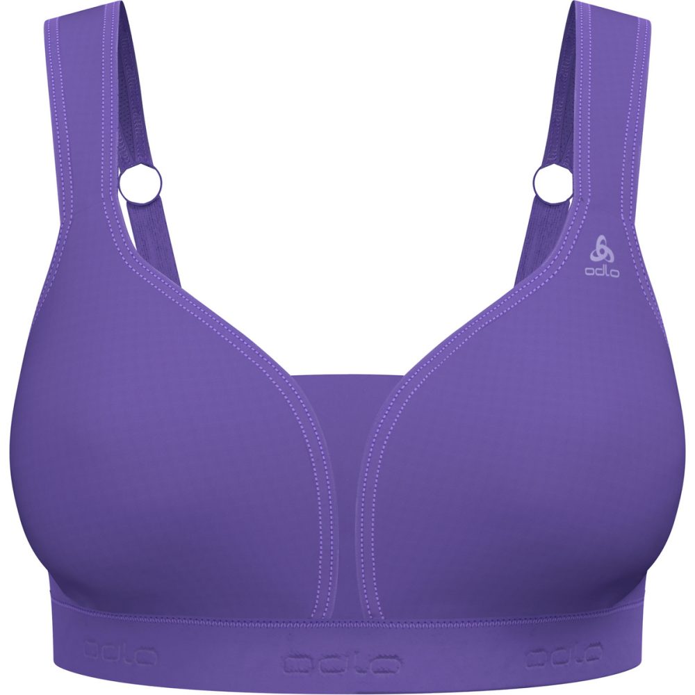Odlo Gepolsterter high Sport-BH für Damen - Wandern, Training - lila, 70B