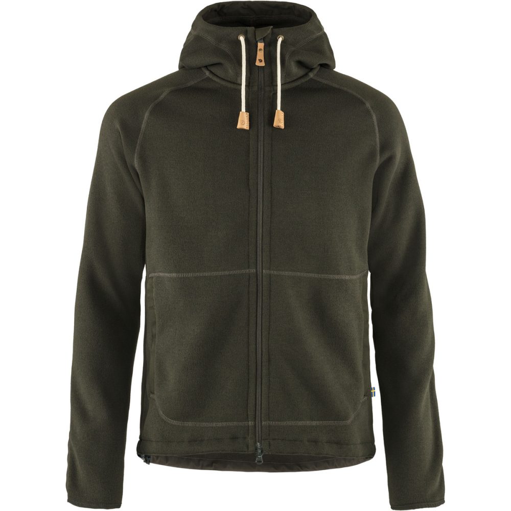 Fjällräven Herren Övik Fleece Hoodie Jacke