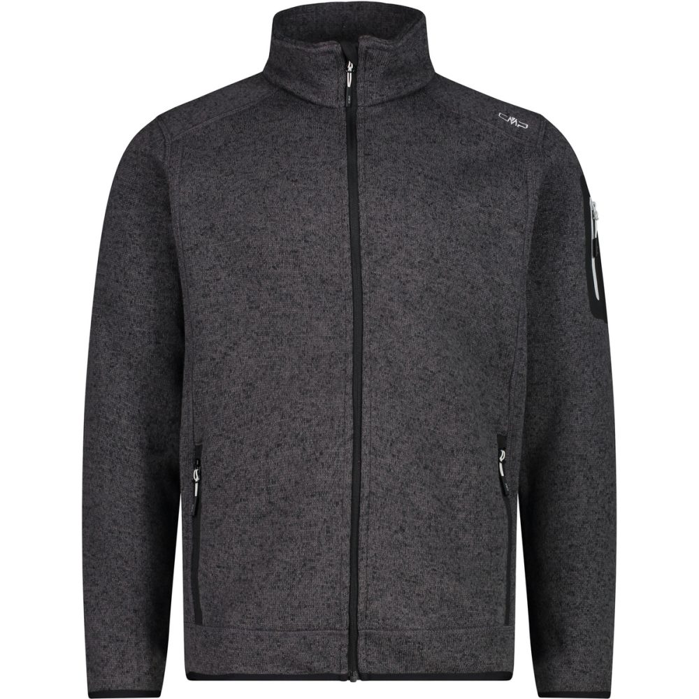 CMP Herren Strick Fleece Jacke