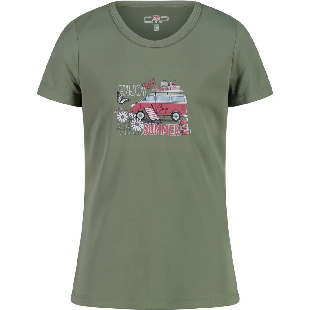 CMP Kinder Piquet T-Shirt