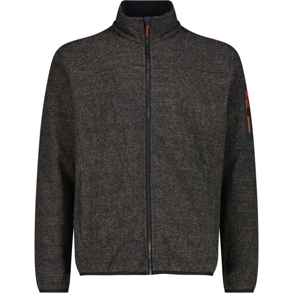 CMP Herren Knitted Jacquard Jacke