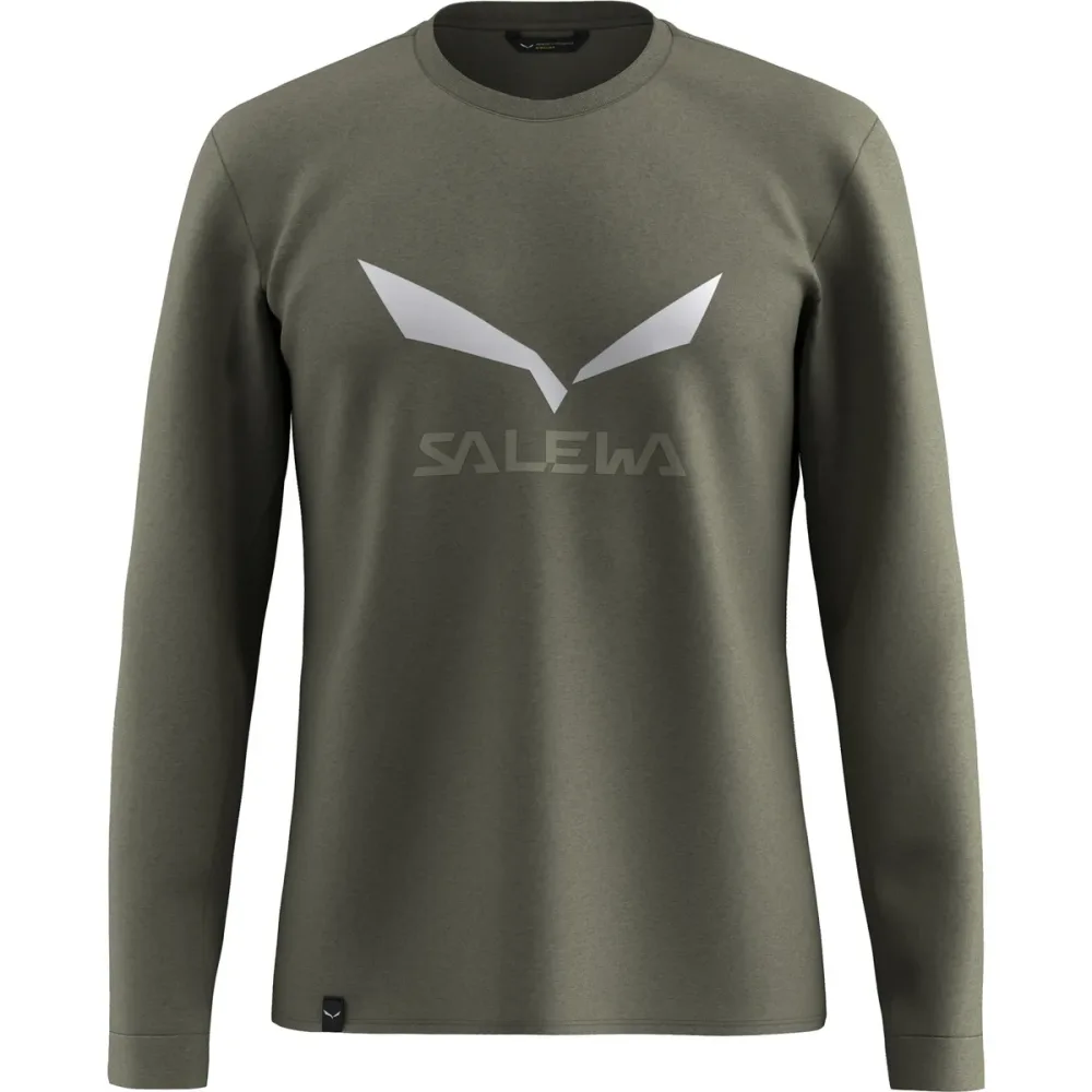 Salewa Herren Solidlogo DRY Longsleeve