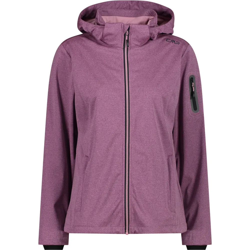 CMP Damen Light Melange Softshell Jacke