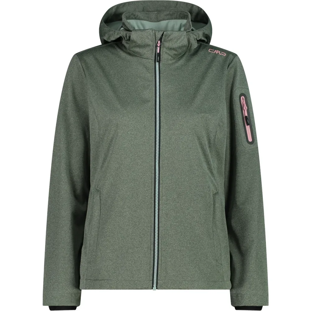 CMP Damen Light Melange Softshell Jacke