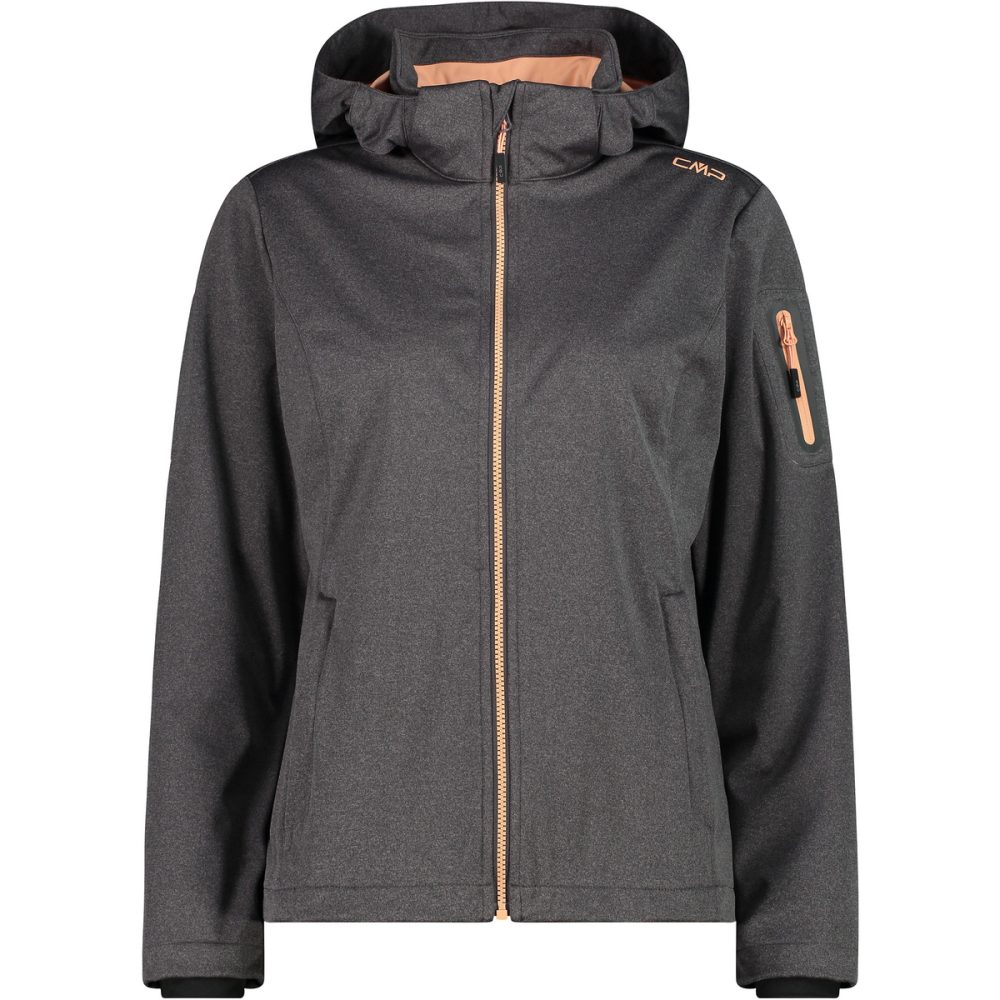CMP Damen Light Melange Softshell Jacke
