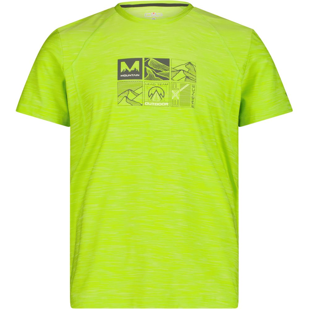 CMP Herren Melange Print T-Shirt
