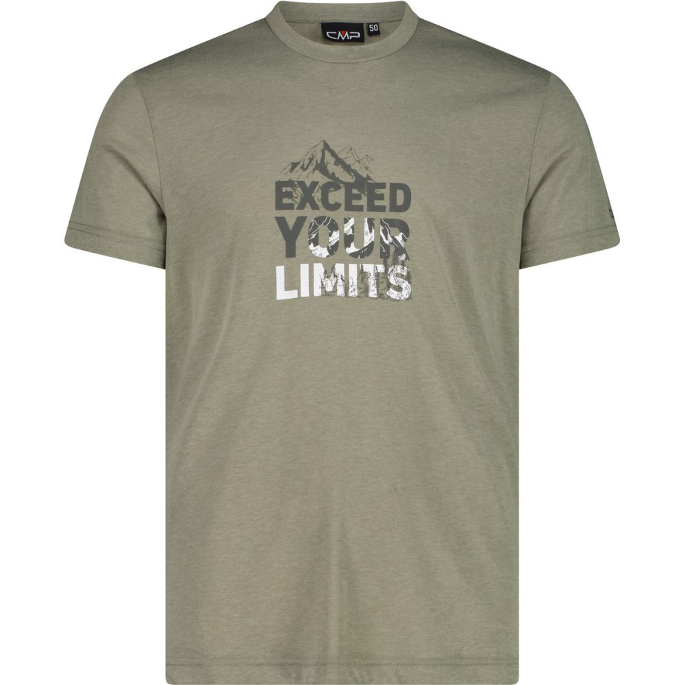 CMP Herren Cotton Print T-Shirt