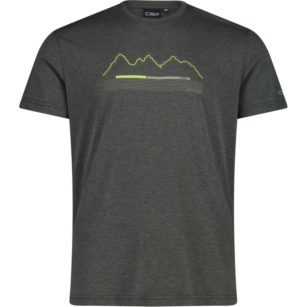 CMP Herren Cotton Print T-Shirt