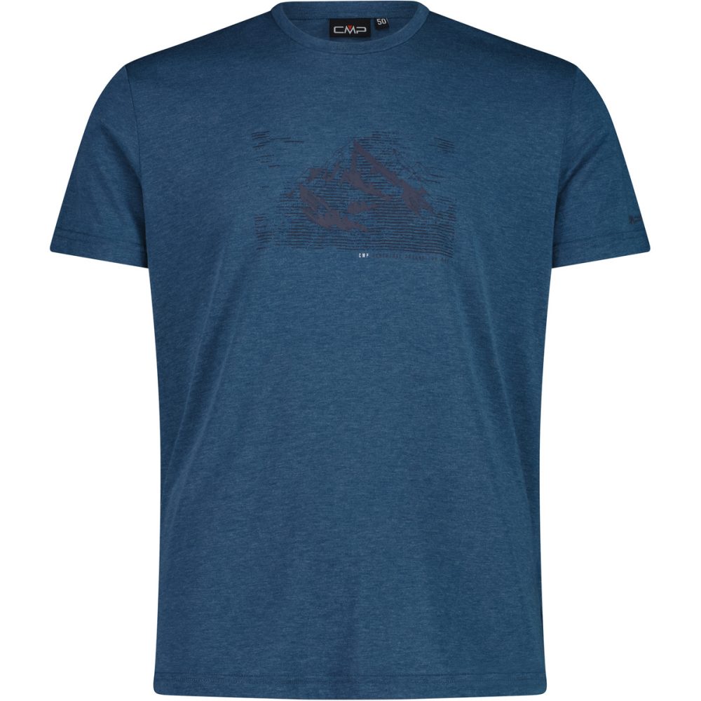 CMP Herren Cotton Print T-Shirt