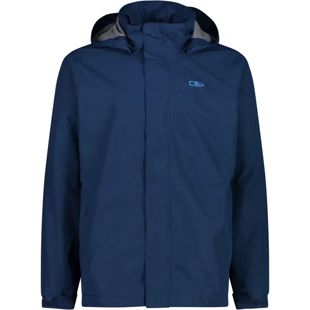 CMP Herren Hoodie Button Rain Jacke