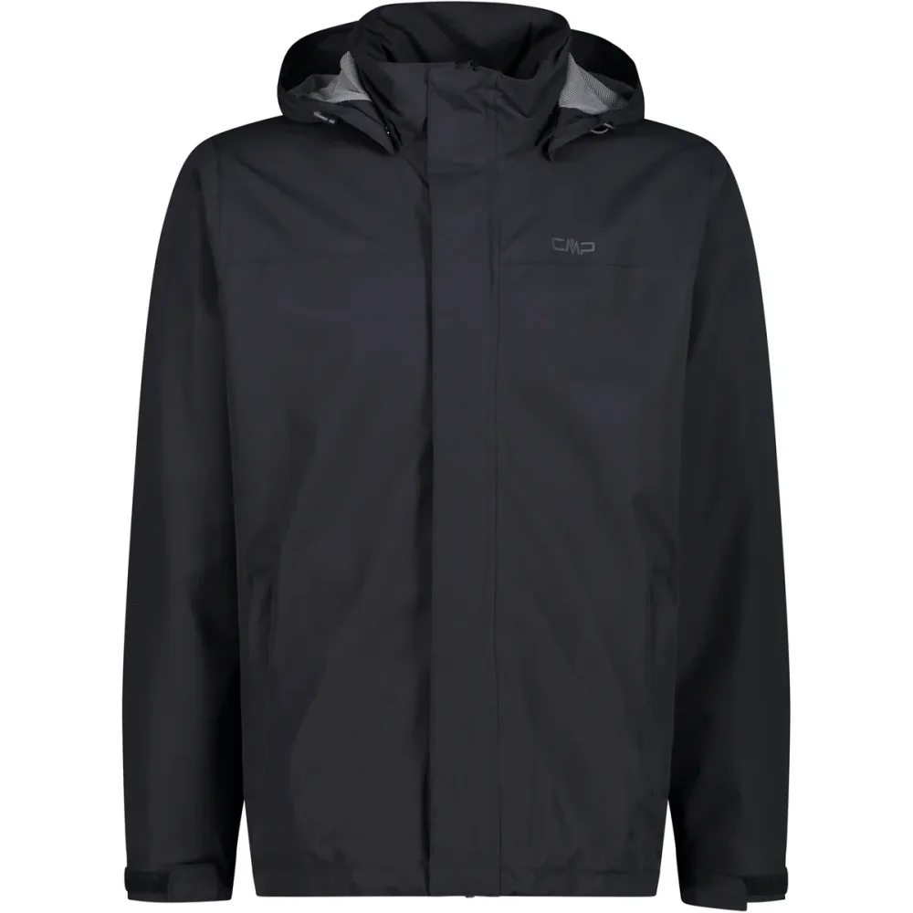 CMP Herren Hoodie Button Rain Jacke