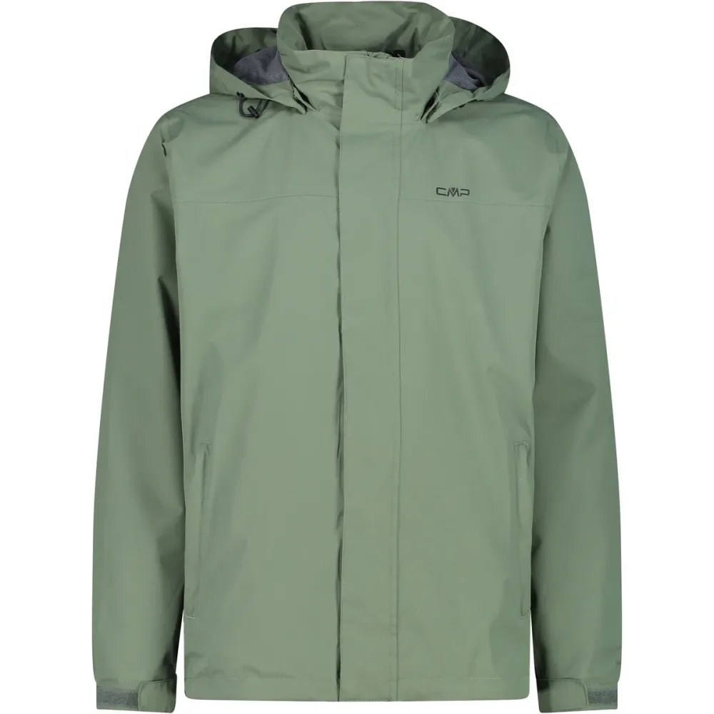 CMP Herren Hoodie Button Rain Jacke