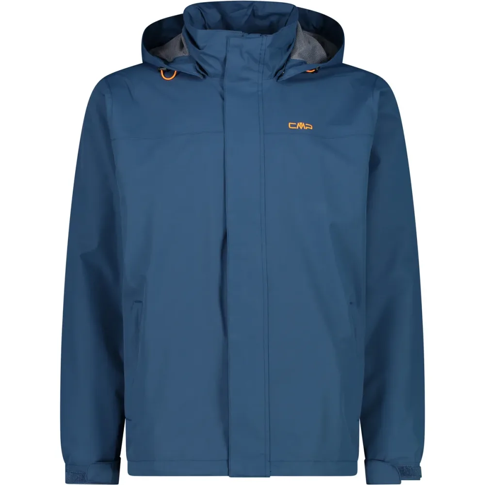 CMP Herren Hoodie Button Rain Jacke