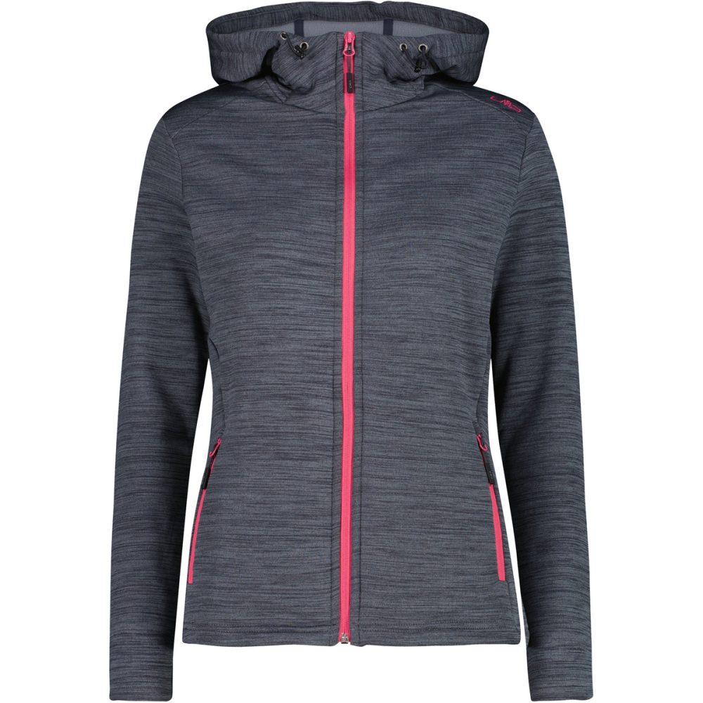 CMP Damen Hoodie Fleece Jacke