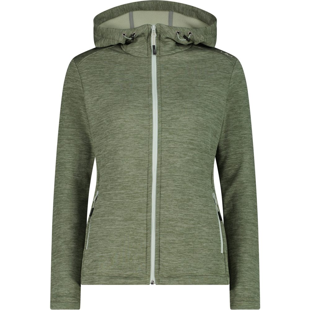 CMP Damen Hoodie Fleece Jacke