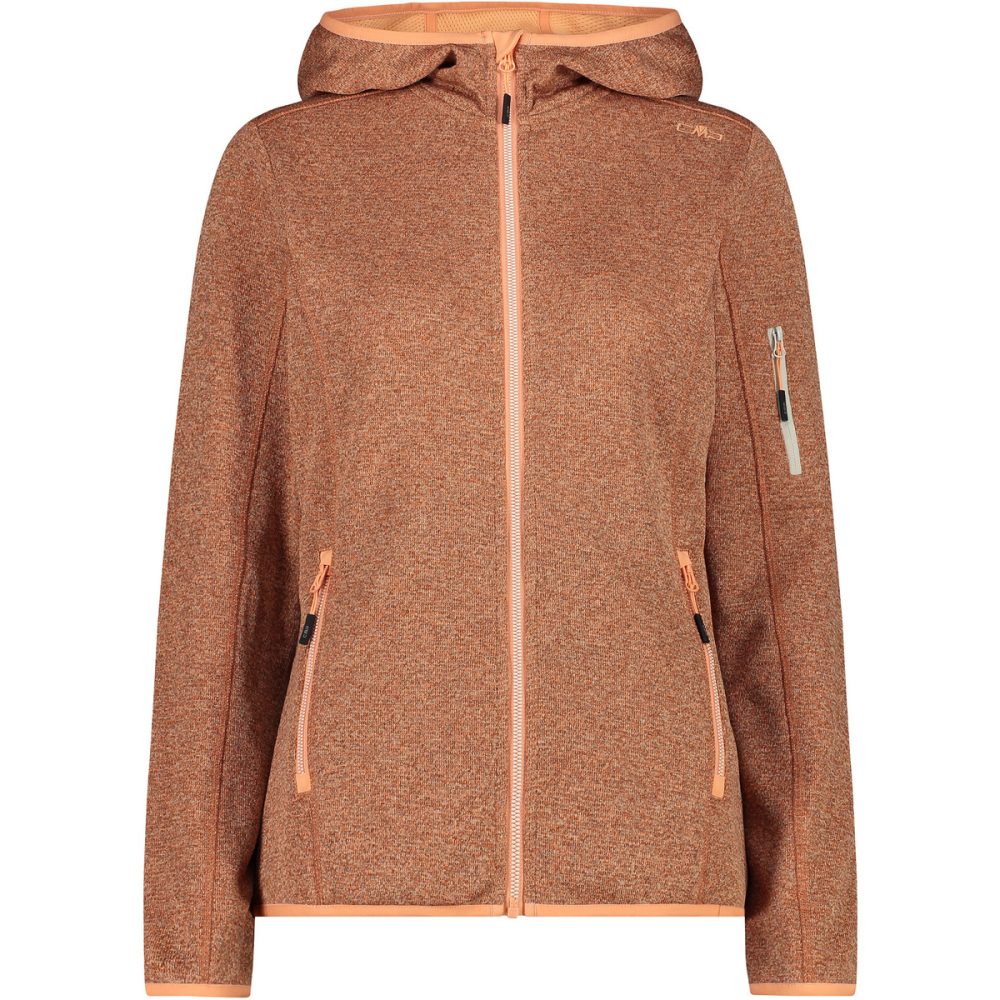 CMP Damen Knitted Hoodie Jacke