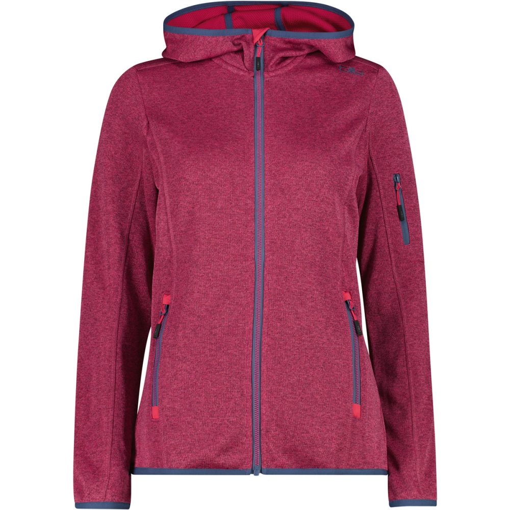 CMP Damen Knitted Hoodie Jacke