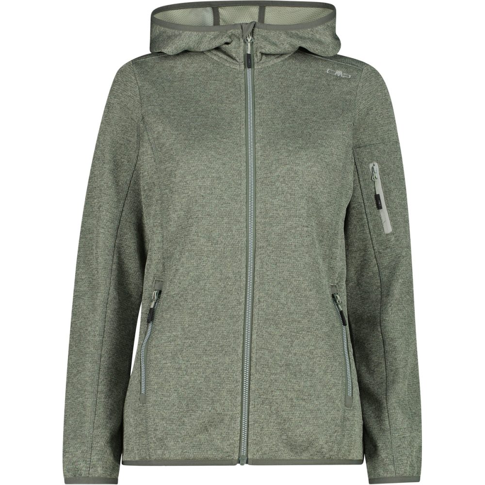 CMP Damen Knitted Hoodie Jacke