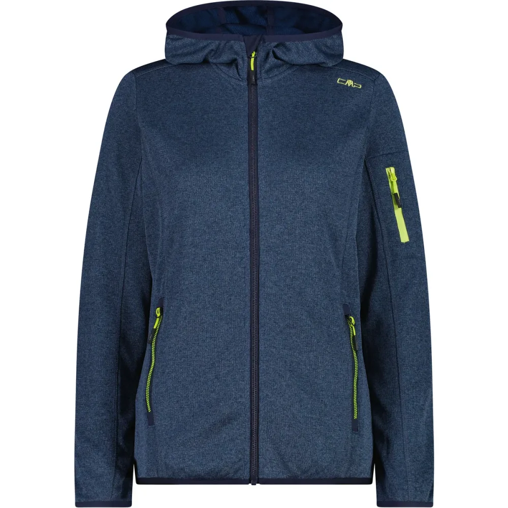 CMP Damen Knitted Hoodie Jacke