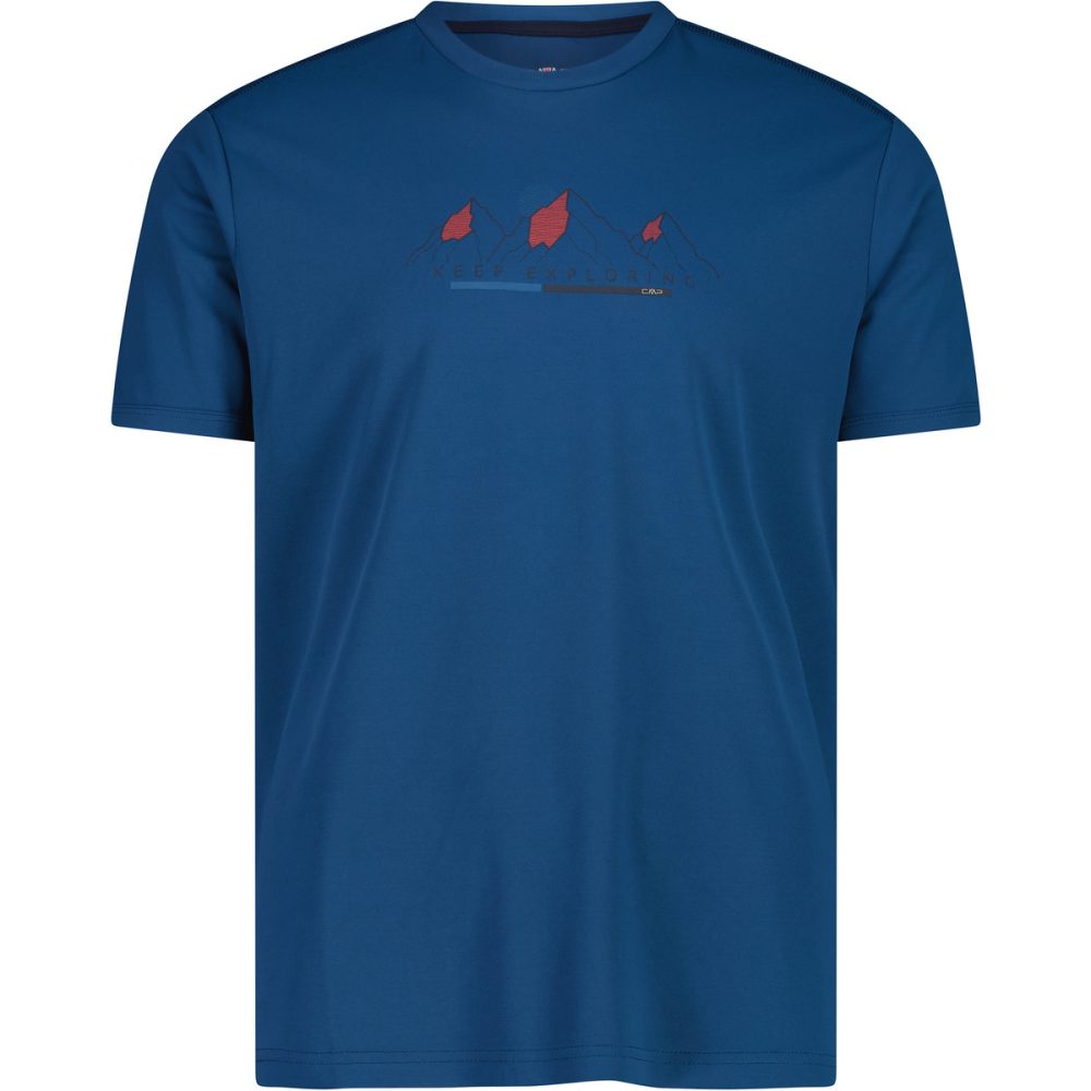 CMP Herren Print Funktions T-Shirt