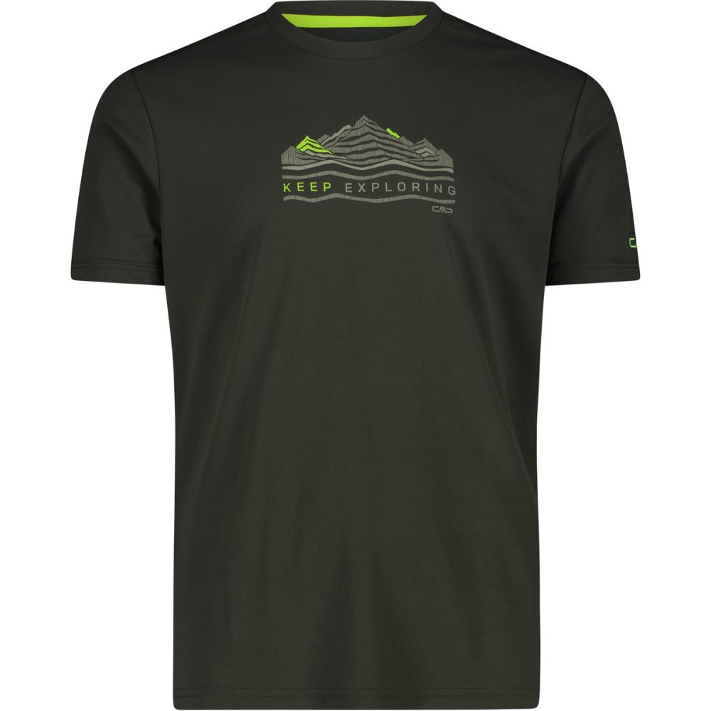 CMP Herren Print Funktions T-Shirt