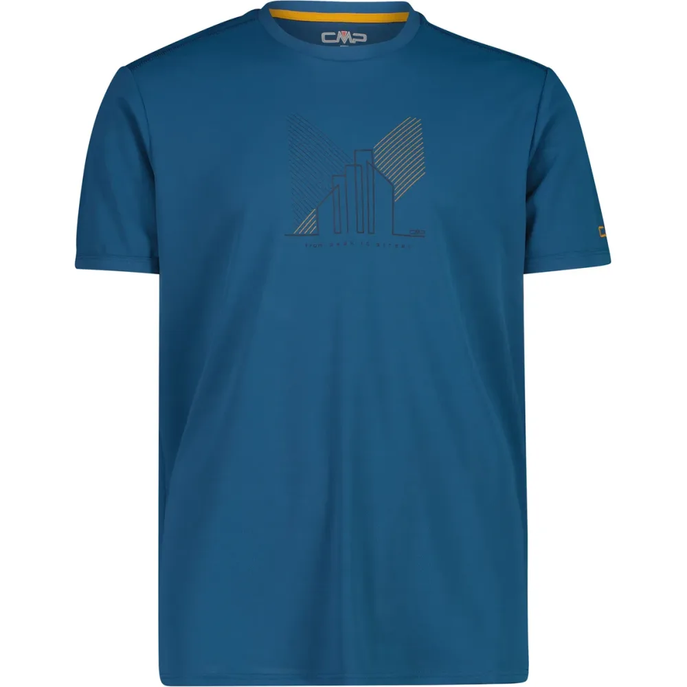 CMP Herren Print Funktions T-Shirt