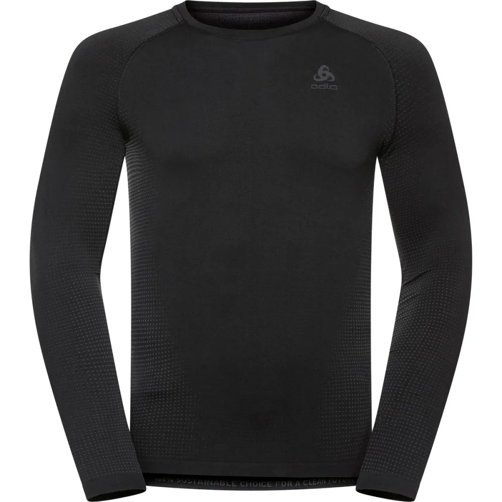 Odlo - Thermoshirt, langarm, für Herren, Black, Größe M