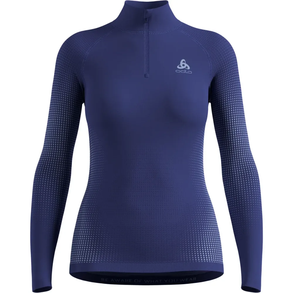 Odlo Damen Performance Warm Eco Neck Longsleeve