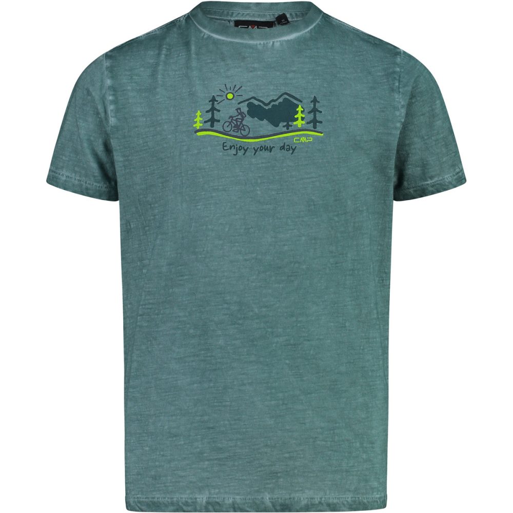 CMP Kinder Boys Print T-Shirt